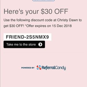 Christy Dawn coupon code